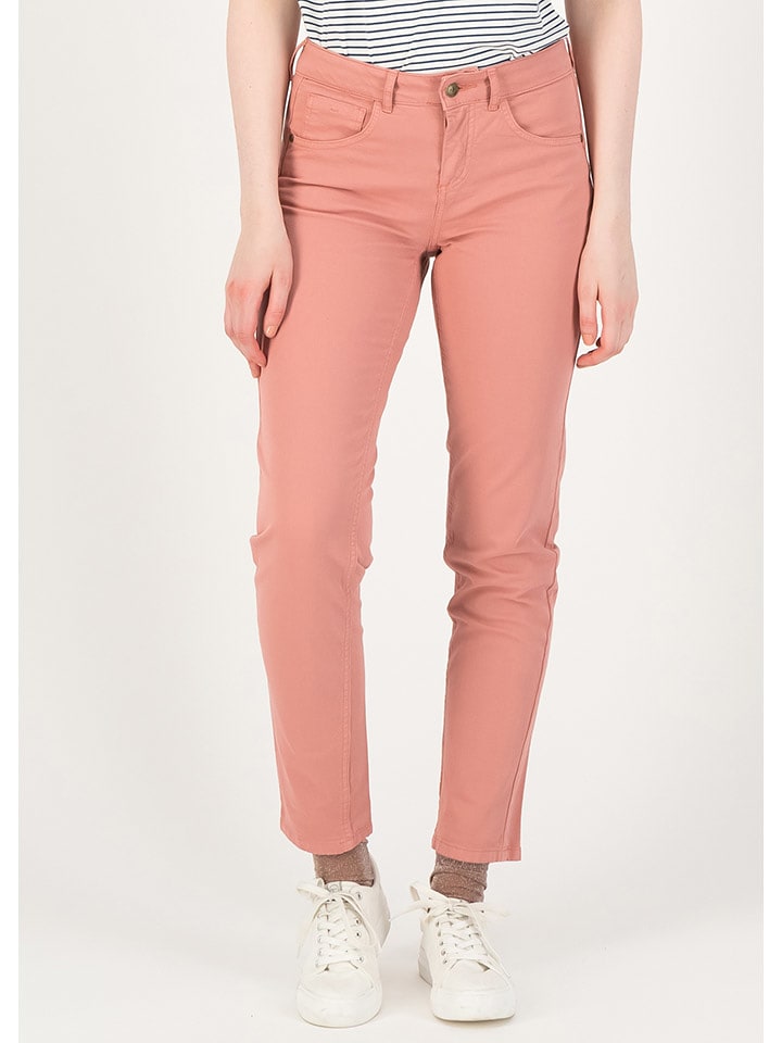 Blutsgeschwister Dżinsy - Slim fit - w kolorze szaroróżowym rozmiar: XL