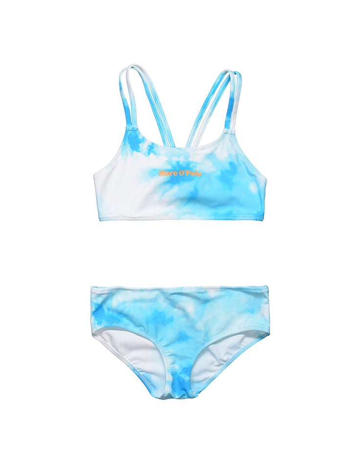 Marc O'Polo Junior Bikini w kolorze błękitno-białym rozmiar: 116/122