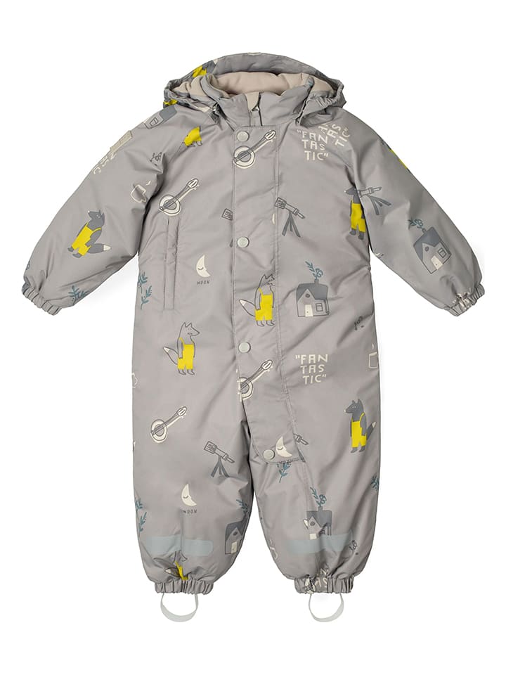 Leokid Kombinezon zimowy w kolorze szarym rozmiar: 92/98