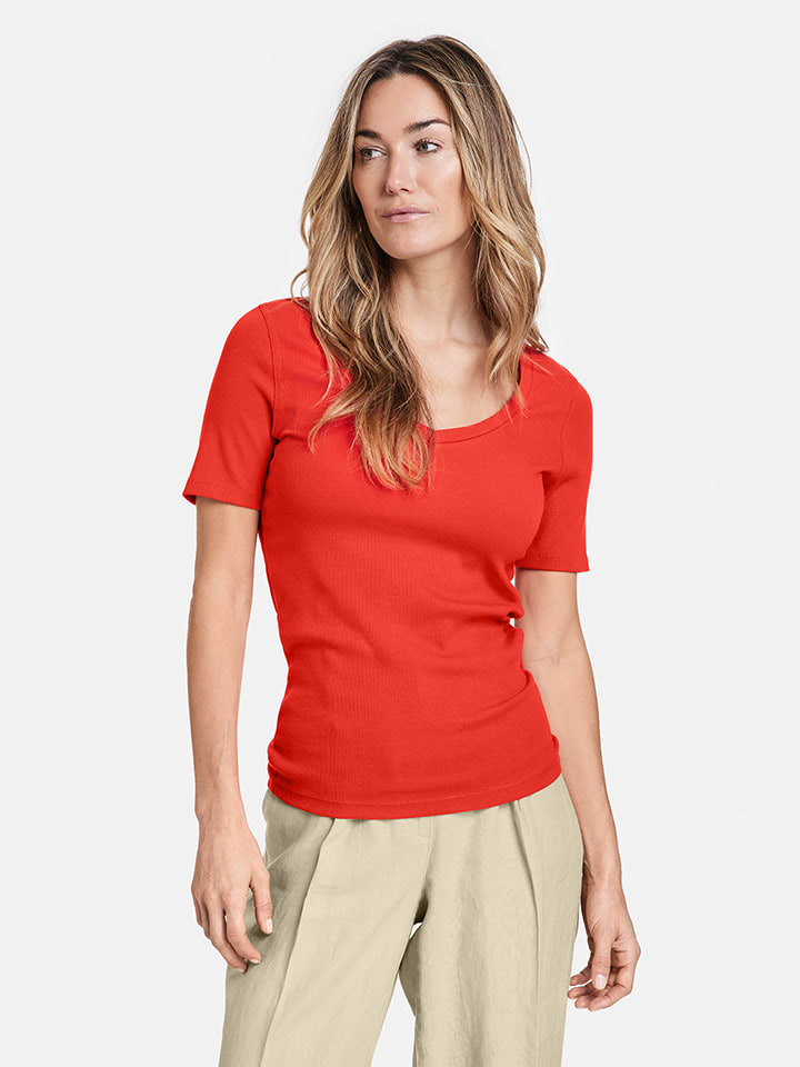 Gerry Weber Koszulka w kolorze czerwonym rozmiar: 36