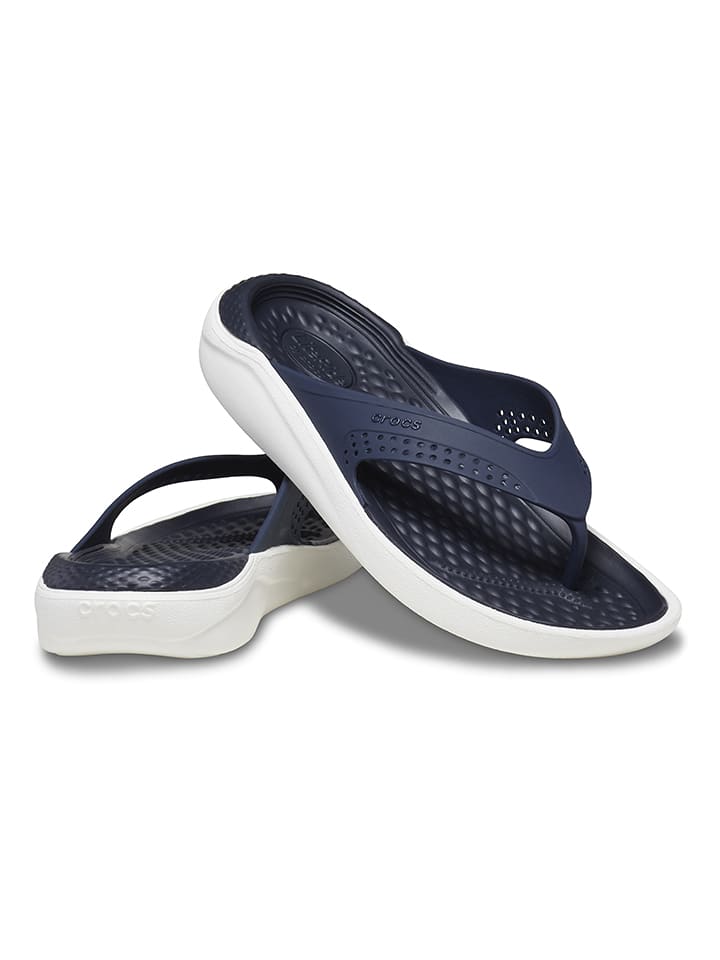 Crocs Japonki "LiteRide" w kolorze granatowym rozmiar: 42/43