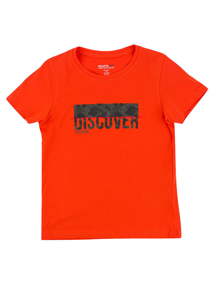 Regatta Koszulka "Bosley V" w kolorze pomarańczowym rozmiar: 104