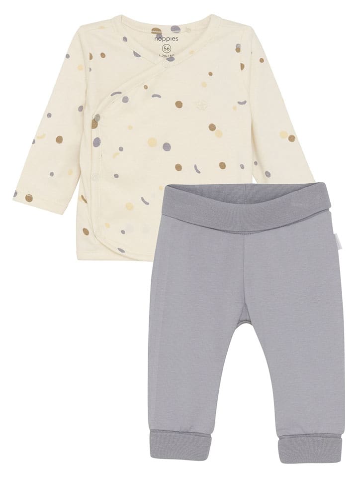 Noppies 2-częściowy zestaw "Saint Jo" w kolorze beżowym rozmiar: 68