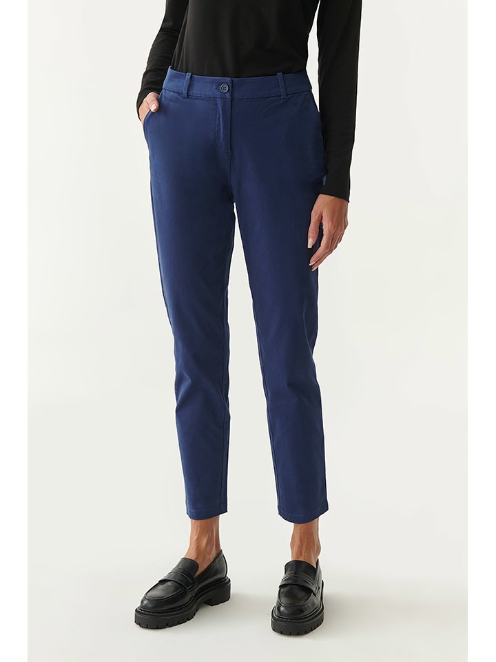 TATUUM Spodnie w kolorze niebieskim rozmiar: 44