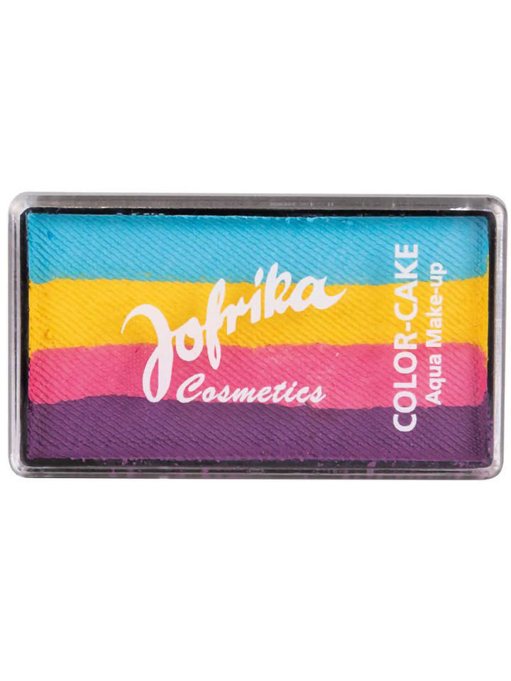 Rubie`s Zestaw do charakteryzacji Aqua "Color-Cake Hippie" w różnych kolorach rozmiar: onesize