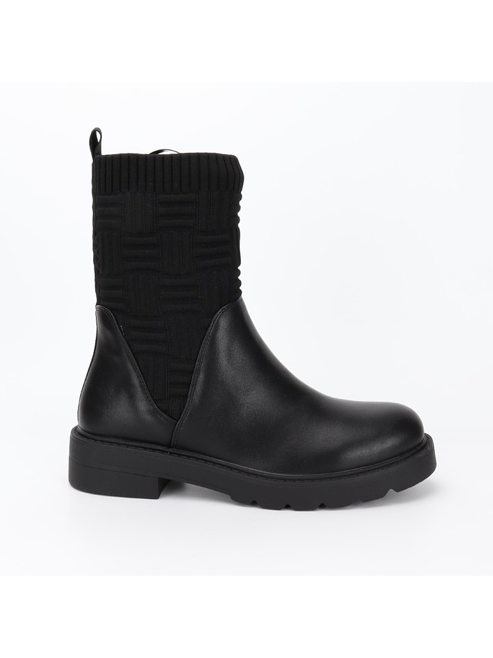 Botki w kolorze czarnym