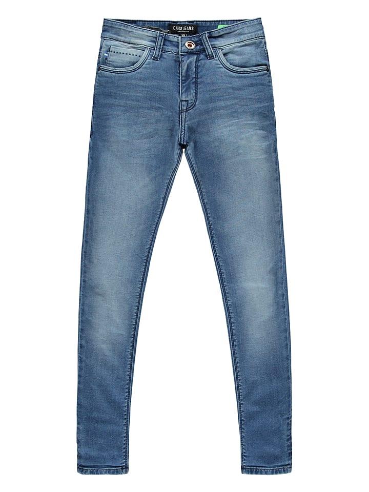 Cars Dżinsy "Burgo" w kolorze niebieskim rozmiar: 164