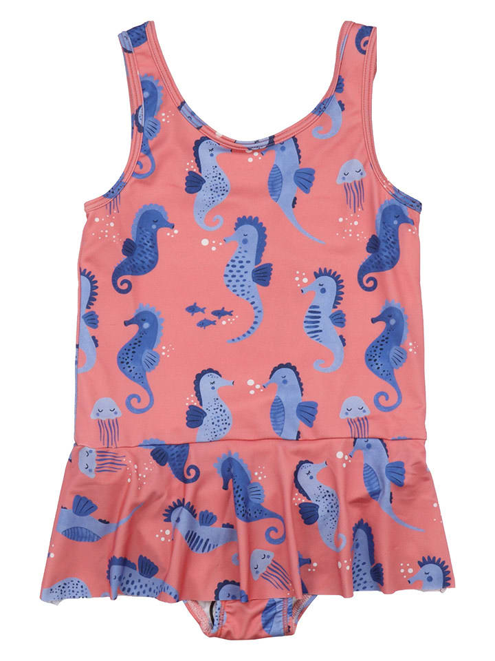 Walkiddy Strój kąpielowy w kolorze różowym rozmiar: 128