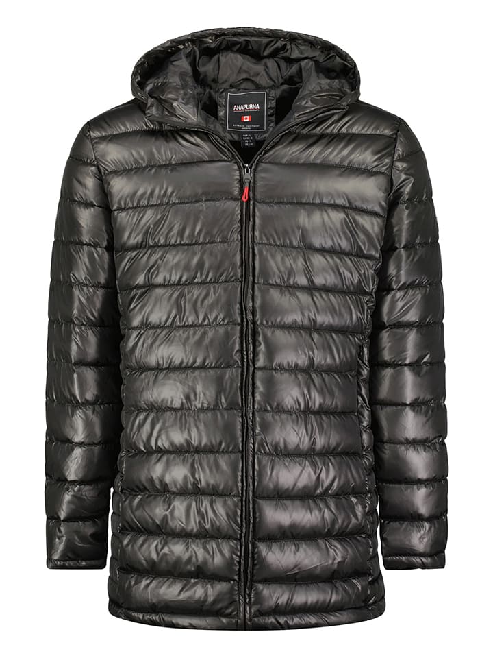 ANAPURNA Kurtka pikowana "Calcutta" w kolorze czarnym rozmiar: S