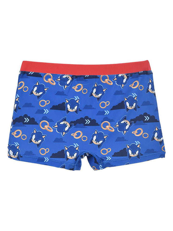 Sonic Kąpielówki "Sonic modern" w kolorze niebieskim rozmiar: 104