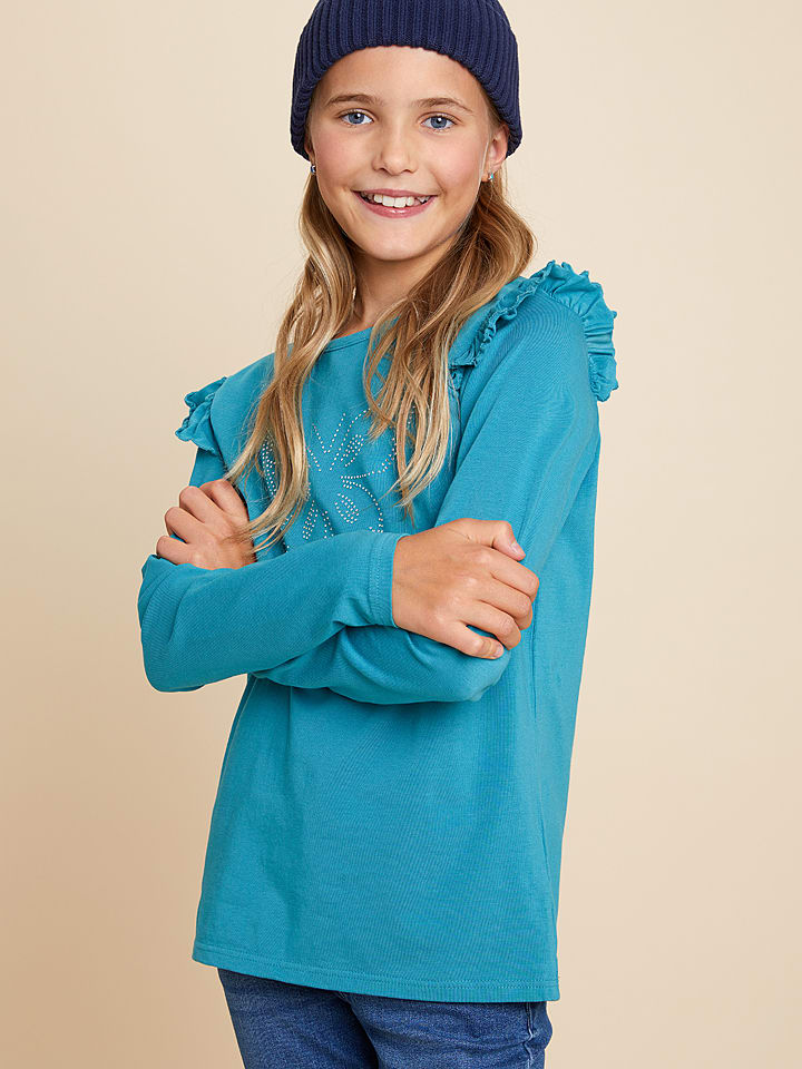 lamino Koszulka w kolorze turkusowym rozmiar: 116