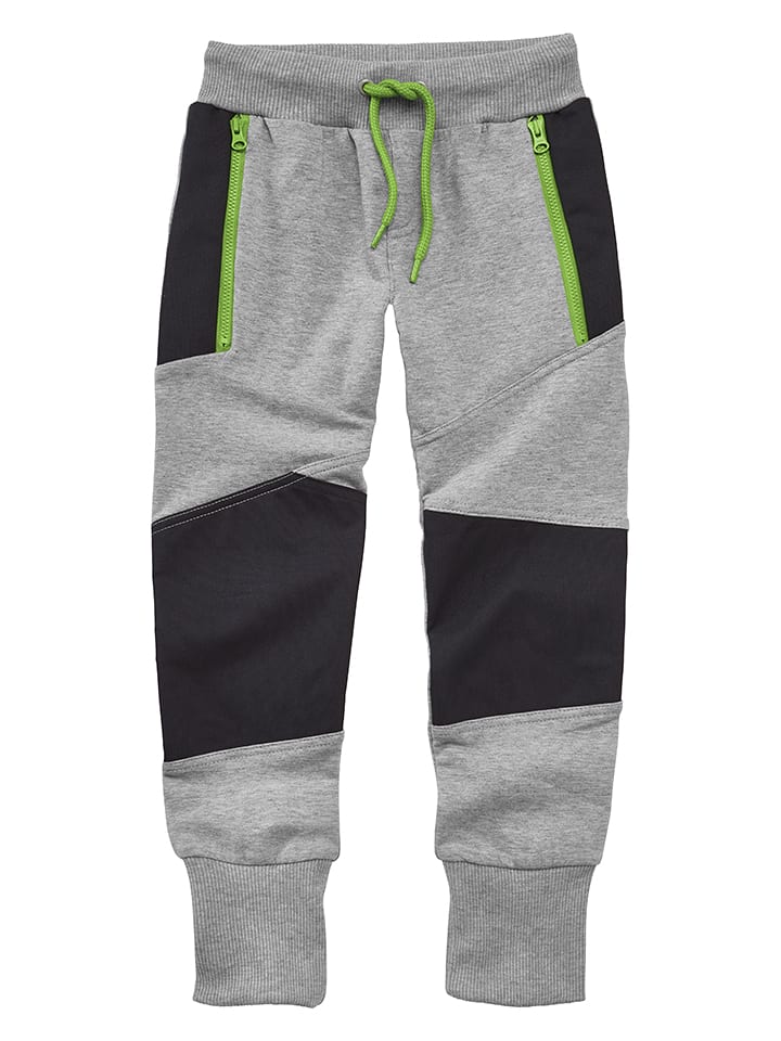 JAKO-O Spodnie dresowe w kolorze czarno-szarym rozmiar: 92/98