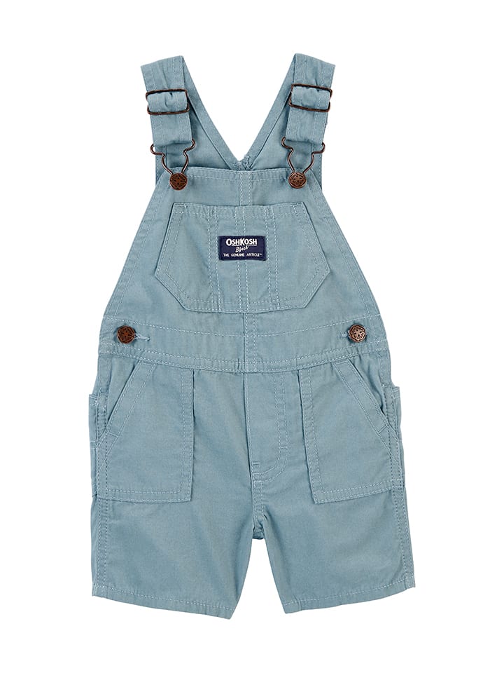 OshKosh Ogrodniczki w kolorze błękitnym rozmiar: 80