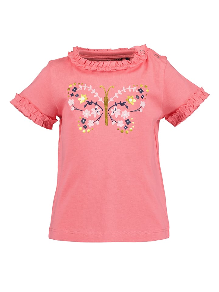 Blue Seven Koszulka w kolorze jasnoróżowym rozmiar: 74