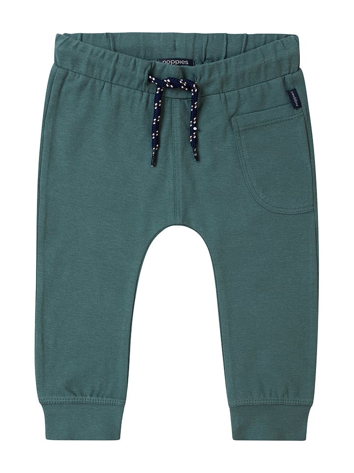 Noppies Spodnie dresowe "Topsham" w kolorze zielonym rozmiar: 80