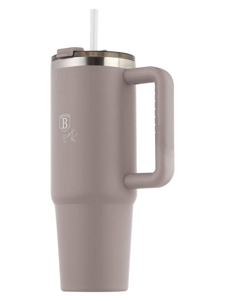 Berlinger Haus Kubek termiczny "Taupe Collection" w kolorze beżowym - 1 l rozmiar: onesize