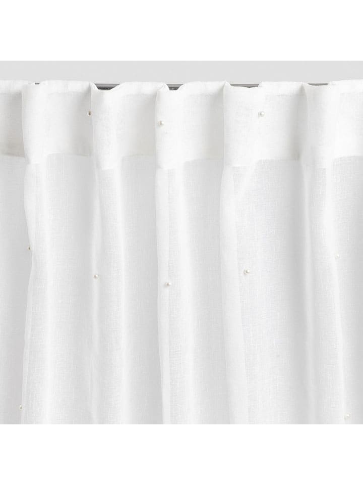 Homla Zasłona "Sila" w kolorze białym - 250 x 140 cm rozmiar: onesize