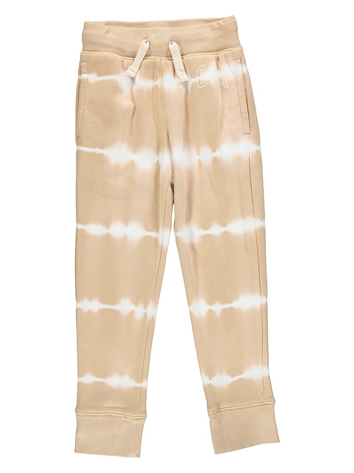 GAP Spodnie dresowe w kolorze beżowym rozmiar: 128/134