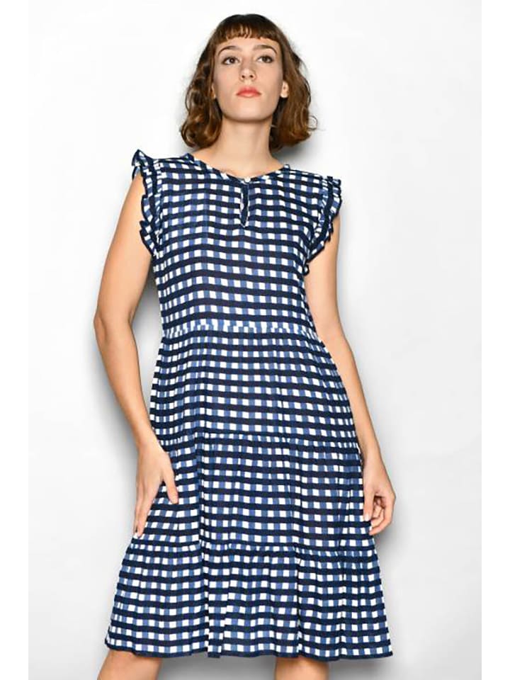 H.H.G. Sukienka w kolorze granatowym rozmiar: L