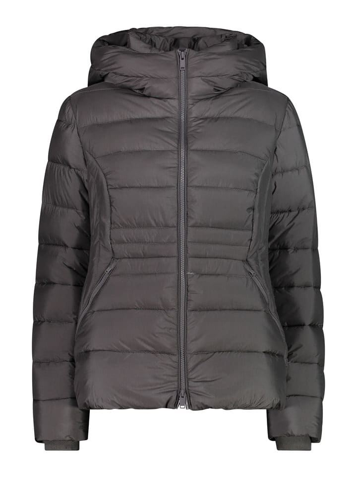 Kurtka pikowana w kolorze antracytowym