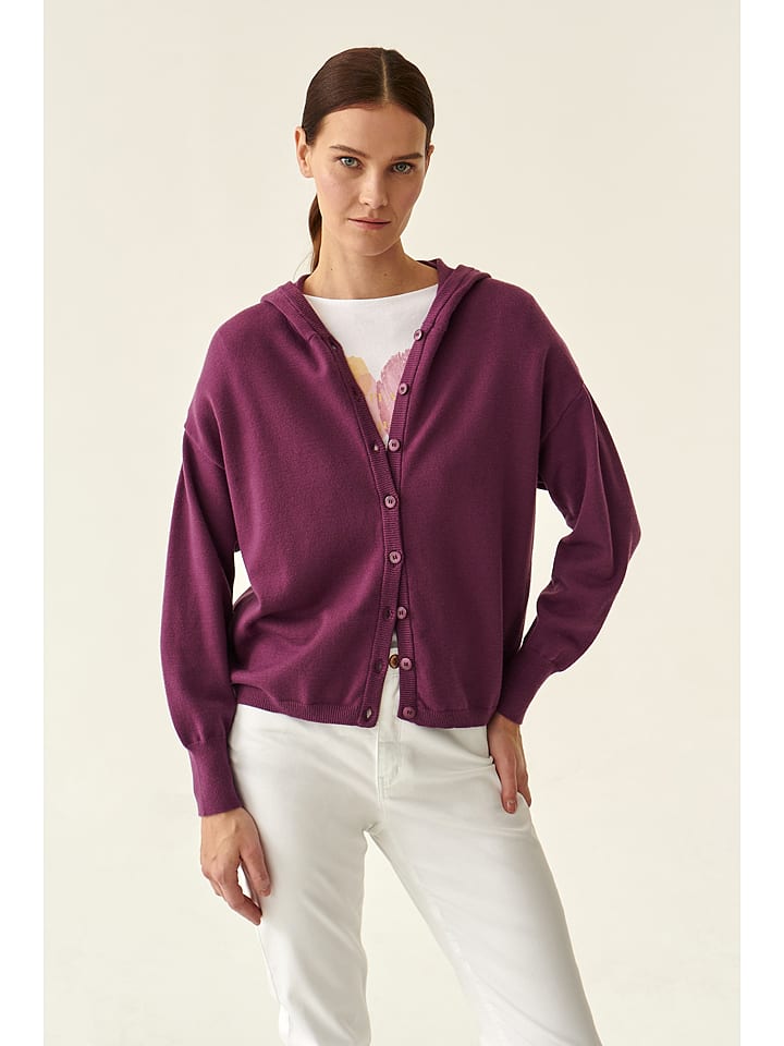 TATUUM Kardigan w kolorze fioletowym rozmiar: L