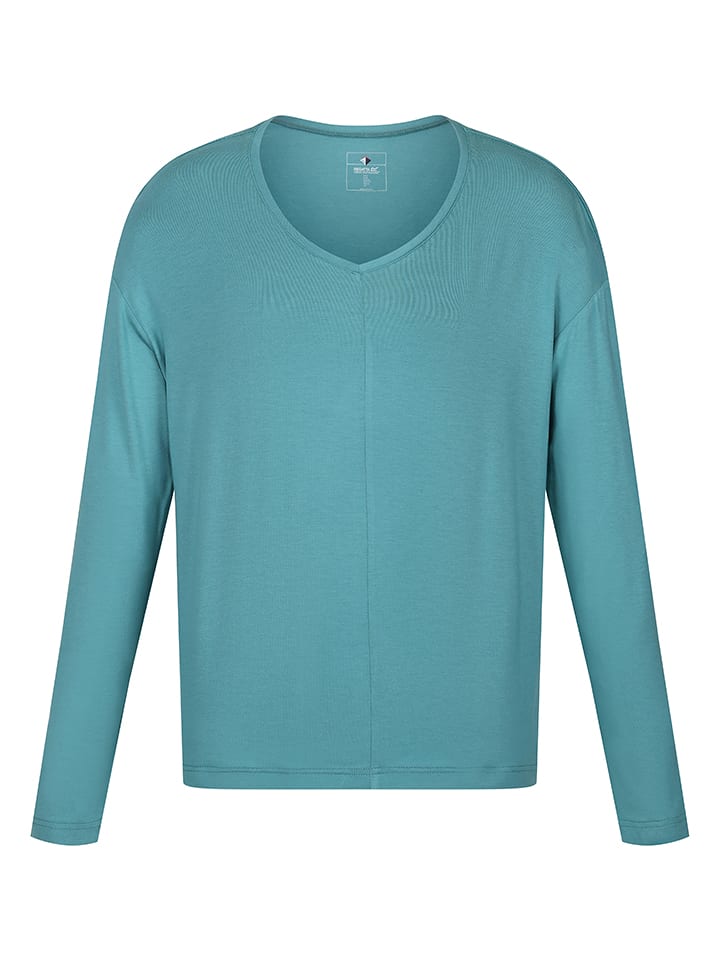 Regatta Koszulka "Pimmy" w kolorze turkusowym rozmiar: 40