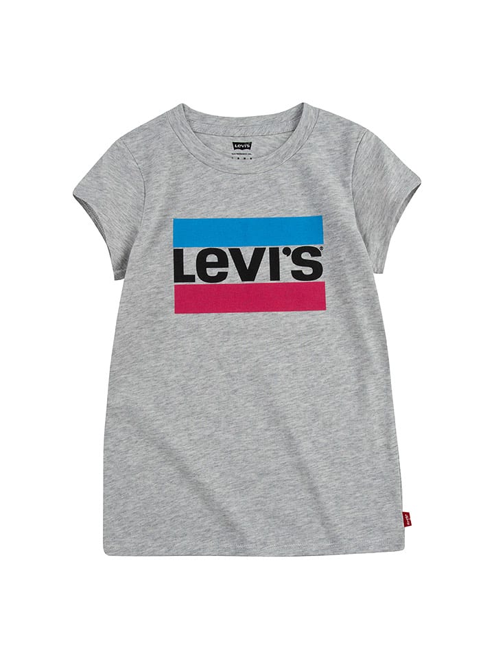 Levi's Kids Koszulka w kolorze szarym rozmiar: 110