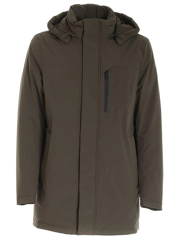 Woolrich Kurtka puchowa "Mountain" w kolorze khaki rozmiar: XL