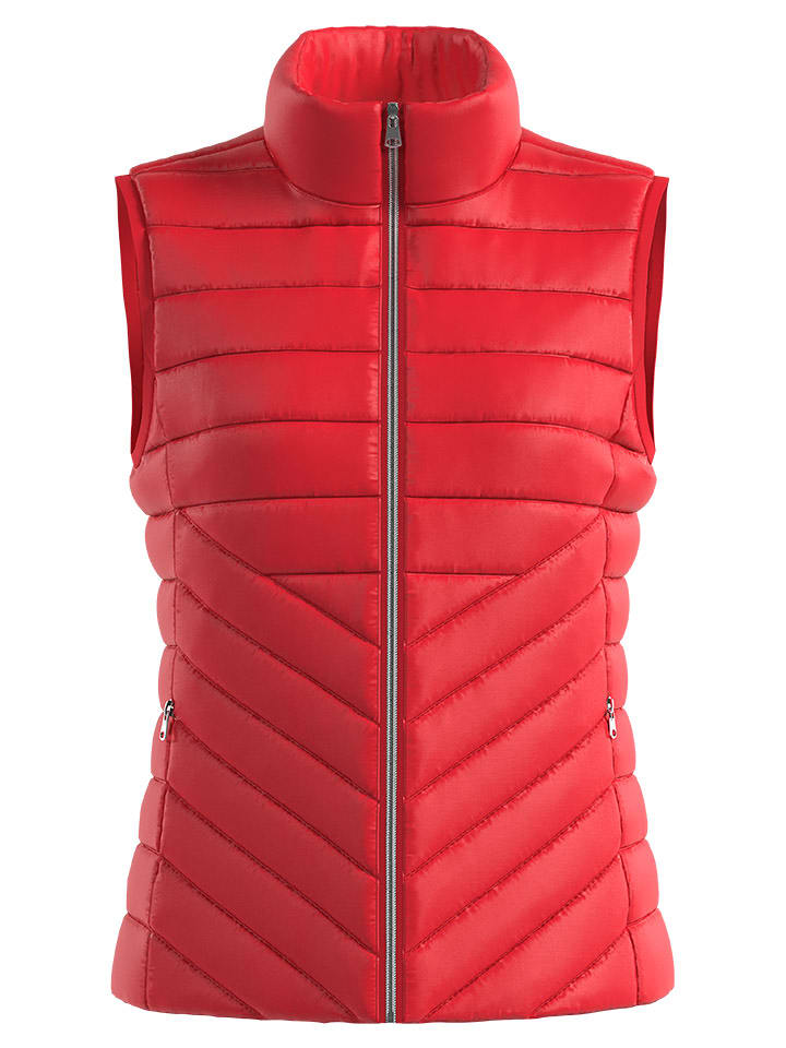 s.Oliver Kamizelka pikowana w kolorze czerwonym rozmiar: 34