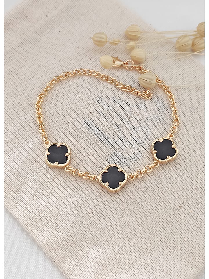 atelier MIU Pozłacana bransoletka z masą perłową rozmiar: onesize