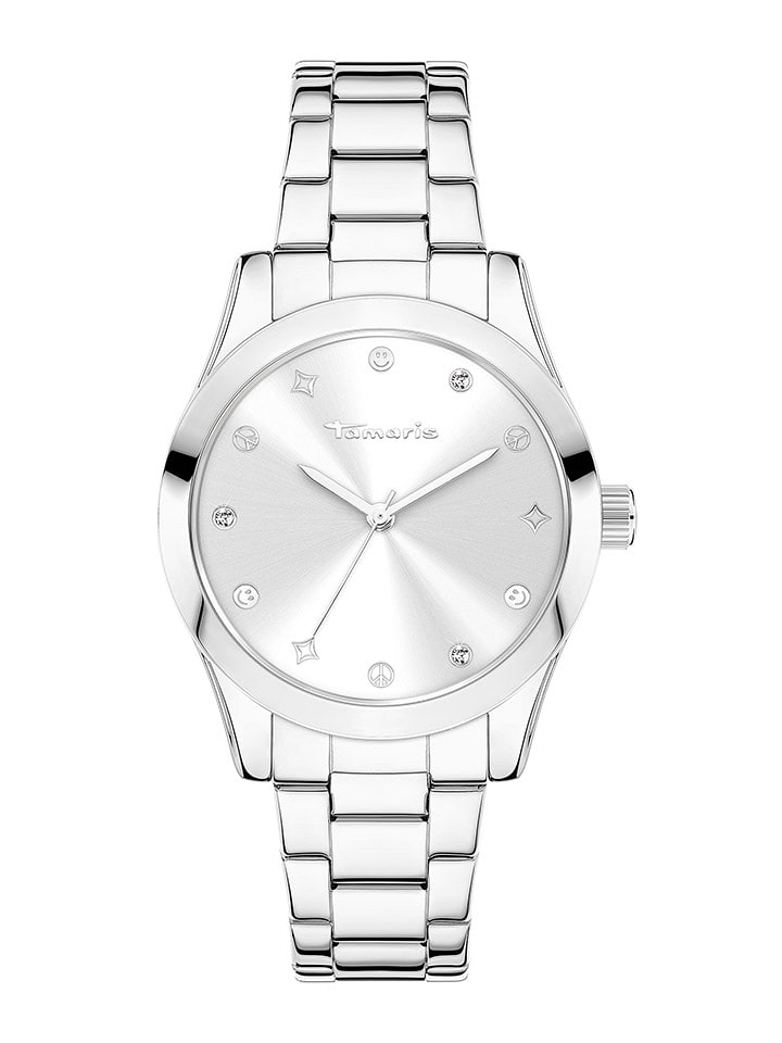 Tamaris Zegarek kwarcowy w kolorze srebrnym rozmiar: onesize