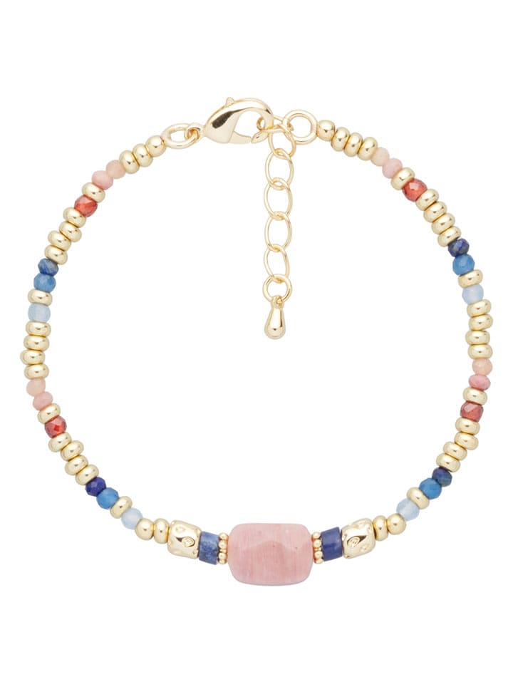 U.S. Polo Assn. Pozłacana bransoletka z kamieniami szlachetnymi rozmiar: onesize