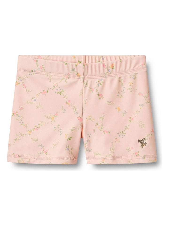 Wheat Kąpielówki "Niki" w kolorze jasnoróżowo-zielonym rozmiar: 122