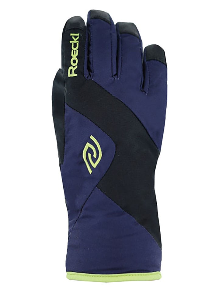 Roeckl SPORTS Rękawiczki narciarskie "Axams GTX" w kolorze granatowo-czarnym rozmiar: 4
