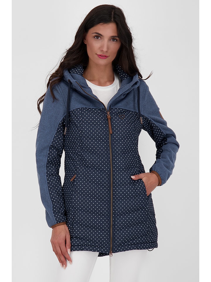 alife and kickin Kurtka przejściowa "CobieAK" w kolorze niebiesko-granatowym rozmiar: XL