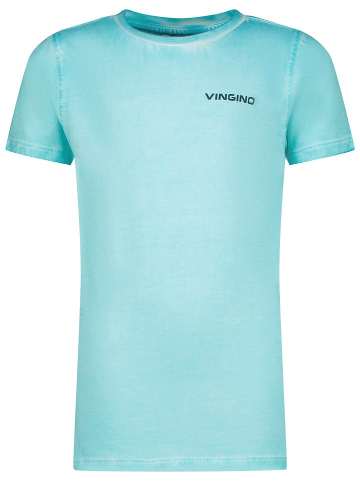 Vingino Koszulka "Hilod" w kolorze błękitnym rozmiar: 164