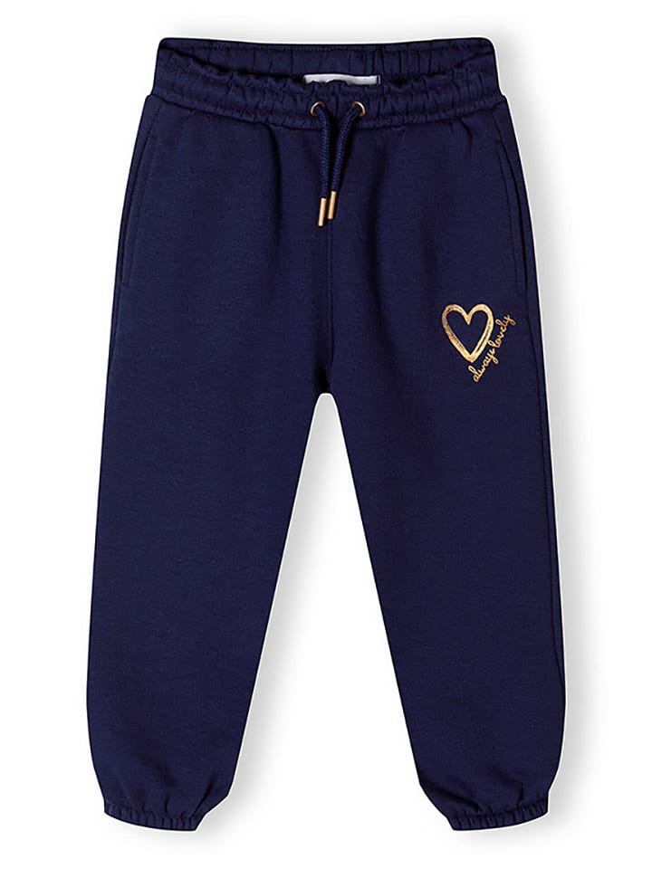 Minoti Spodnie dresowe w kolorze granatowym rozmiar: 92/98