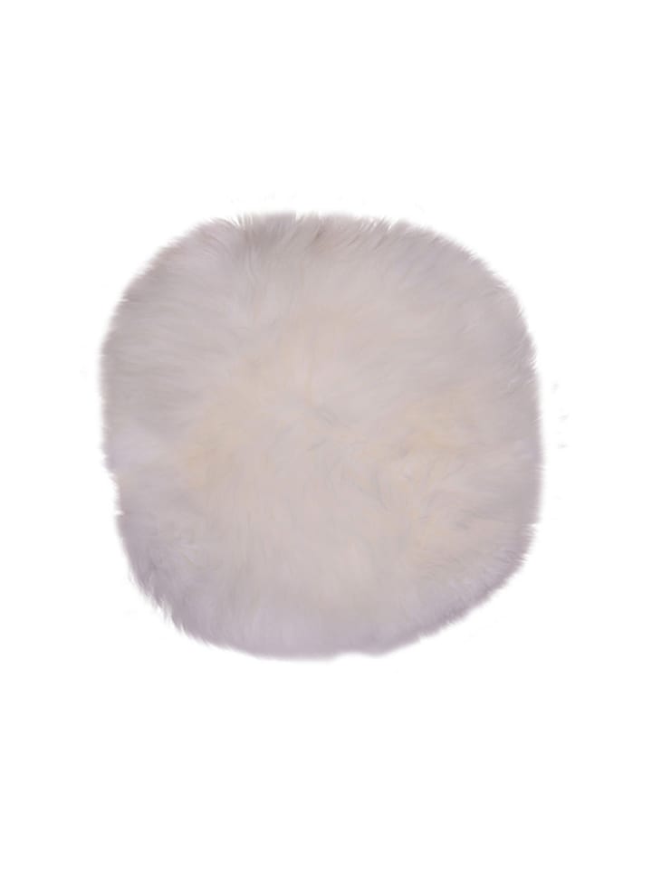 House Nordic Skórzana poduszka w kolorze kremowym rozmiar: onesize