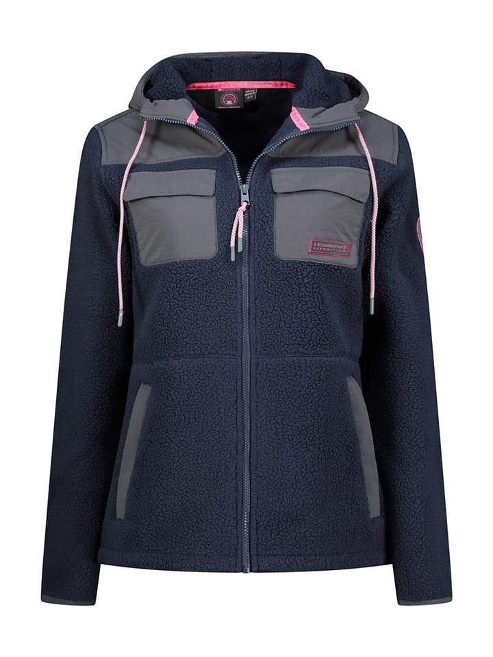 Canadian Peak Kurtka polarowa "Toulouseak" w kolorze czarnym rozmiar: XXL