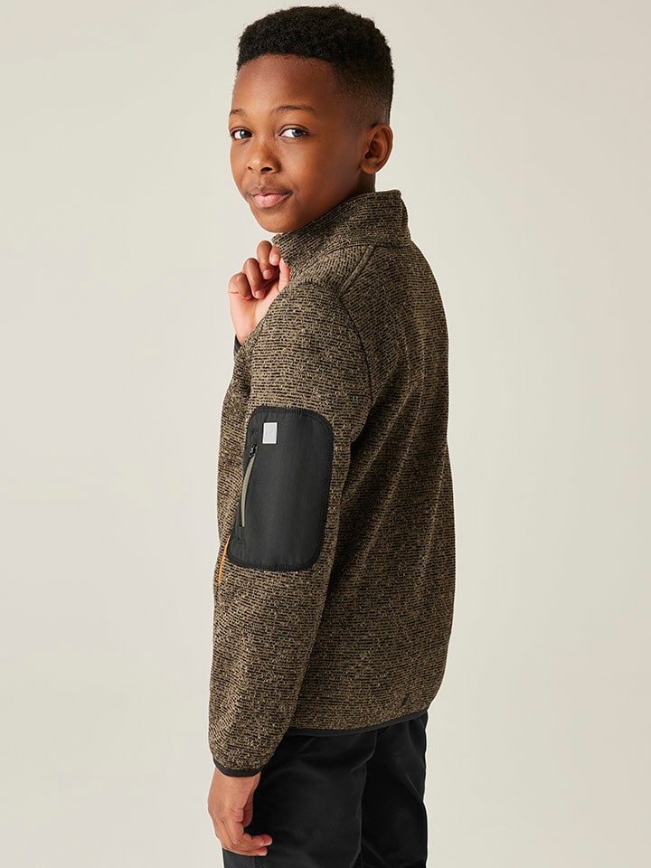 Regatta Kurtka polarowa "Newhill" w kolorze jasnobrązowym rozmiar: 164