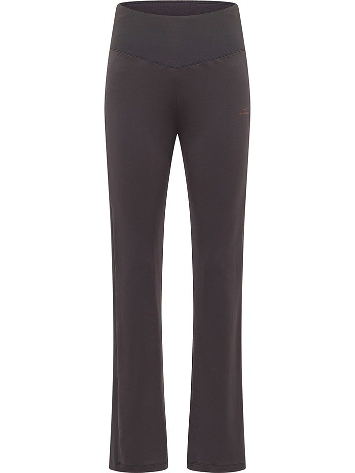 Spodnie sportowe "Lynna" w kolorze antracytowym