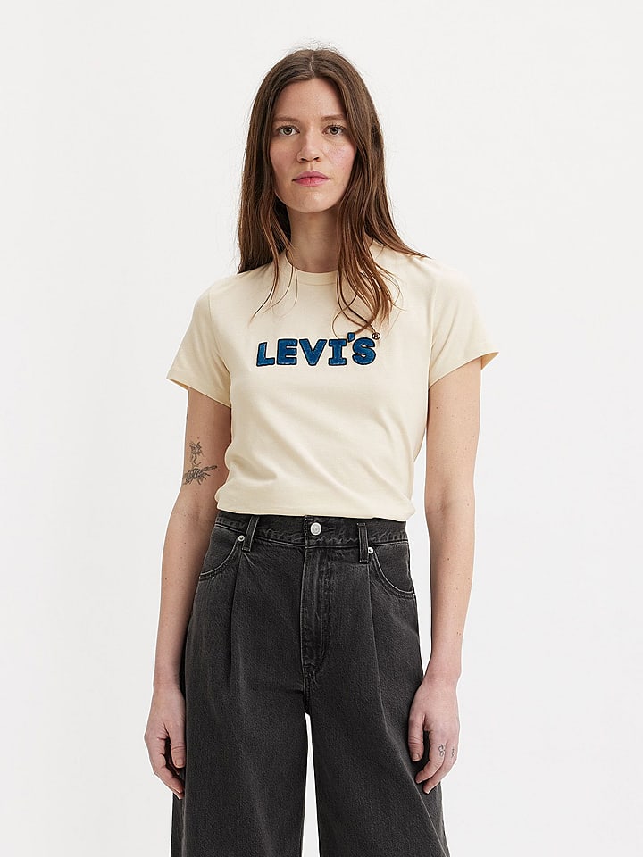 Levi´s Koszulka w kolorze kremowym rozmiar: M