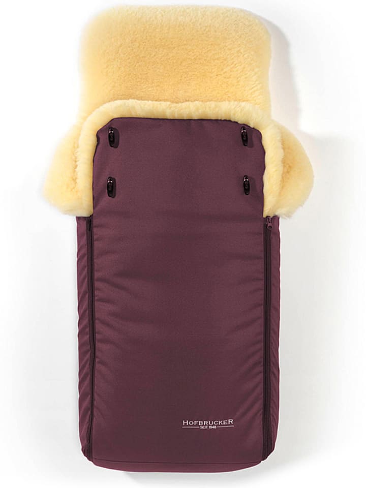 Hofbrucker Śpiworek "Luxus" w kolorze fioletowym - 95 x 34 cm rozmiar: onesize