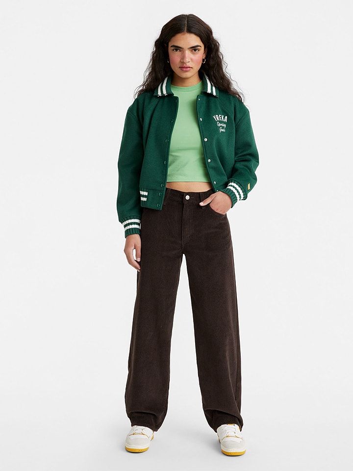 Levi´s Spodnie sztruksowe w kolorze brązowym rozmiar: W27/L34