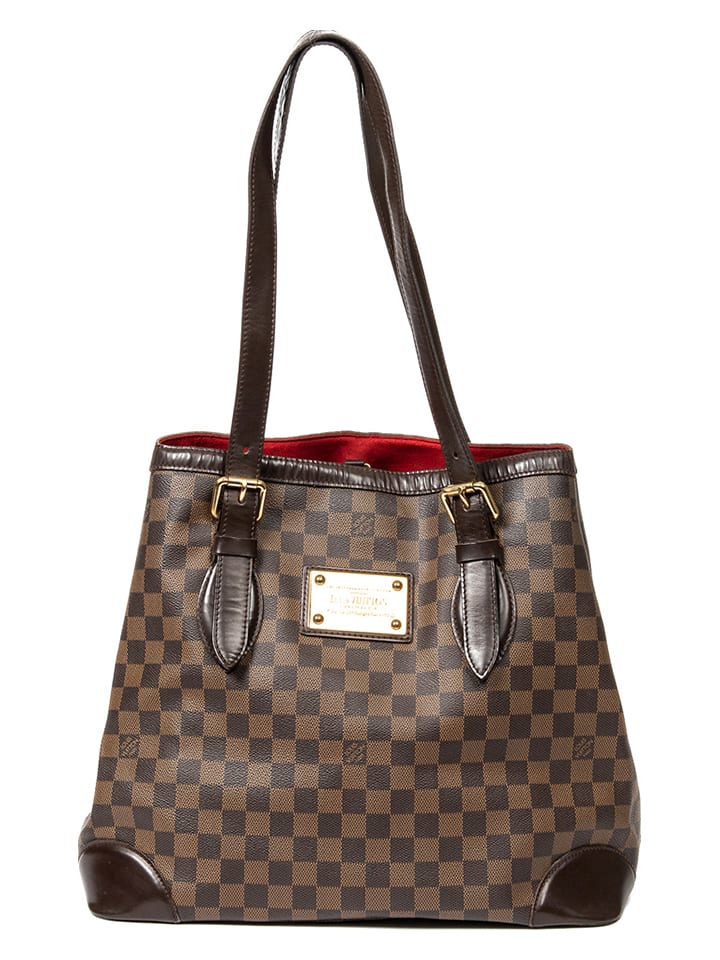 Louis Vuitton Torebka "Hampstead MM" w kolorze brązowym - 35,5 x 27,5 x 17,5 cm rozmiar: onesize