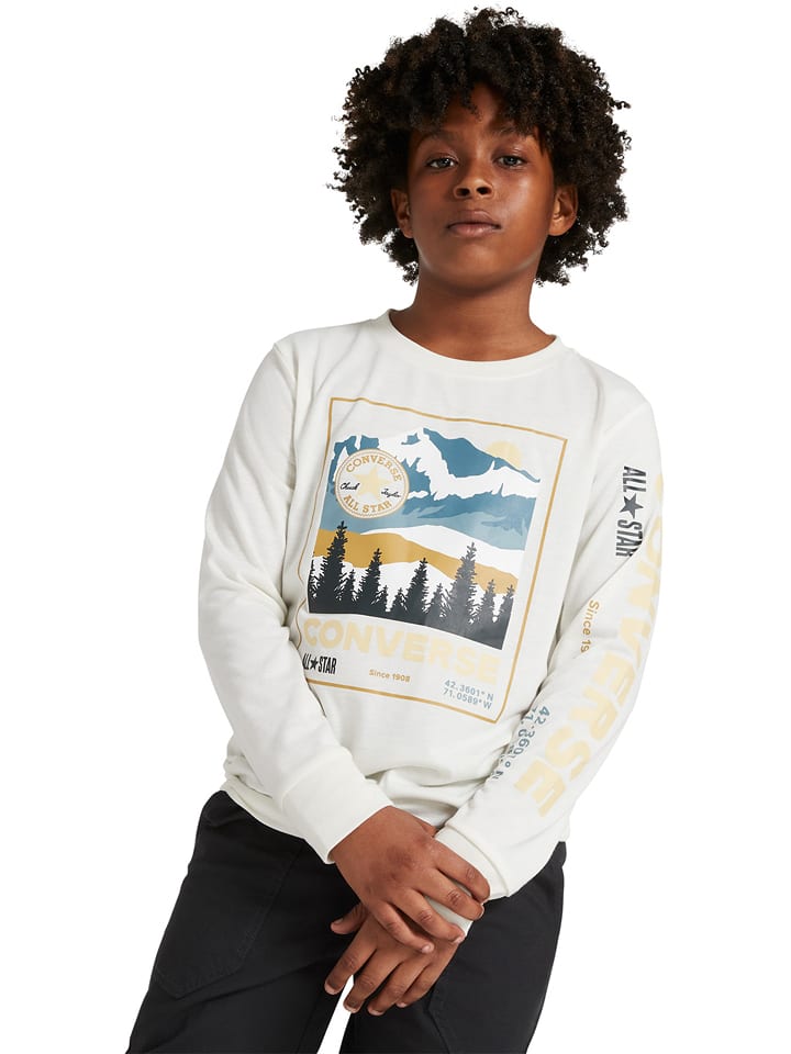 Converse Koszulka w kolorze białym rozmiar: 158-170