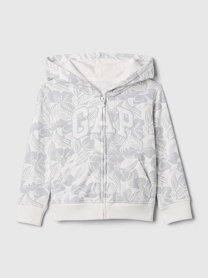 GAP Bluza w kolorze biało-szarym rozmiar: 92