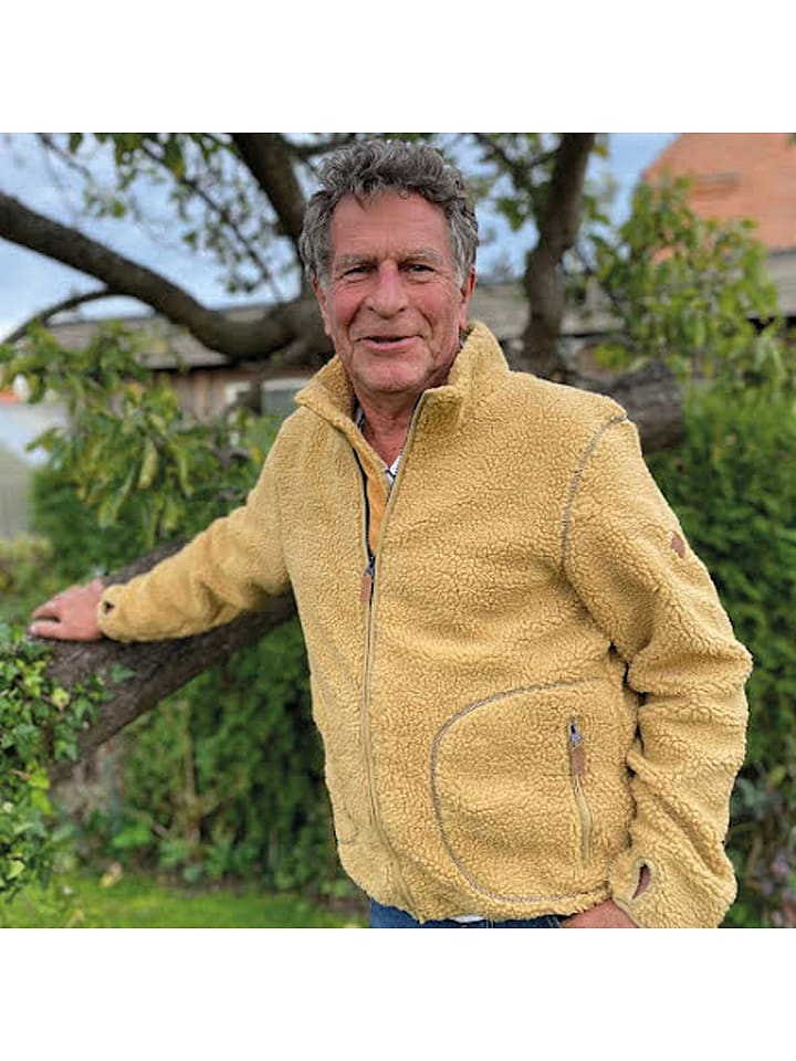 ebbe Kurtka polarowa w kolorze beżowym rozmiar: M