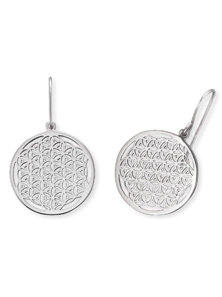 Engelsrufer Srebrne kolczyki "Flower of life" rozmiar: onesize