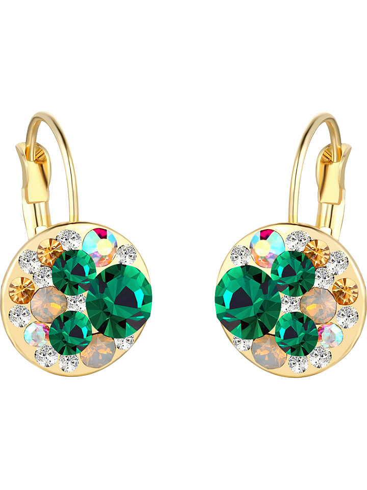 Park Avenue Pozłacane kolczyki z kryształami Swarovski rozmiar: onesize